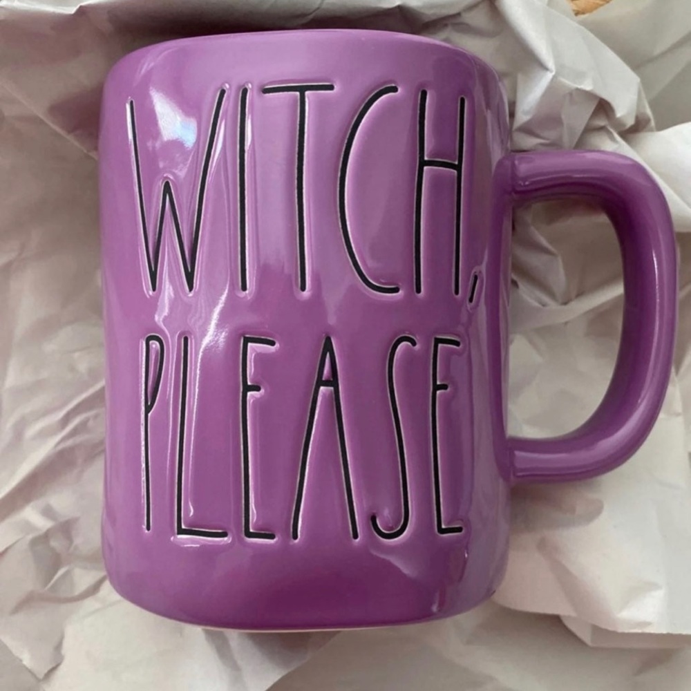 Rae Dunn witch please mug